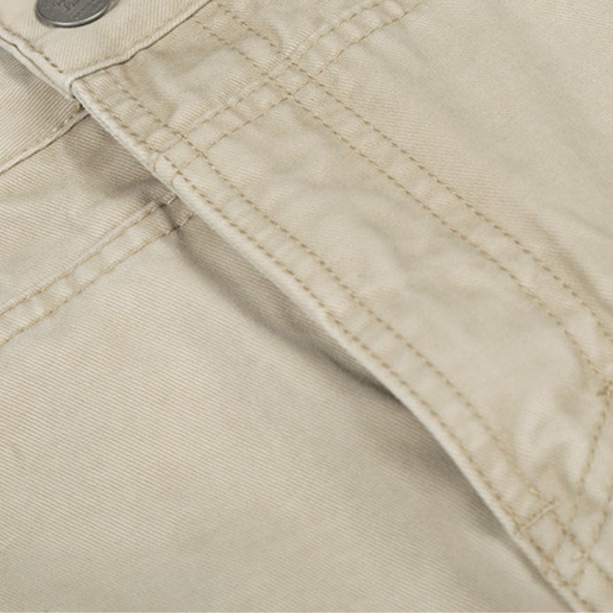 Vintage Scimitar-Wash Pleated Loose-Fit Wide-Leg Pants