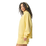 Women's Mockneck Solid Fleece Sweatshirt
