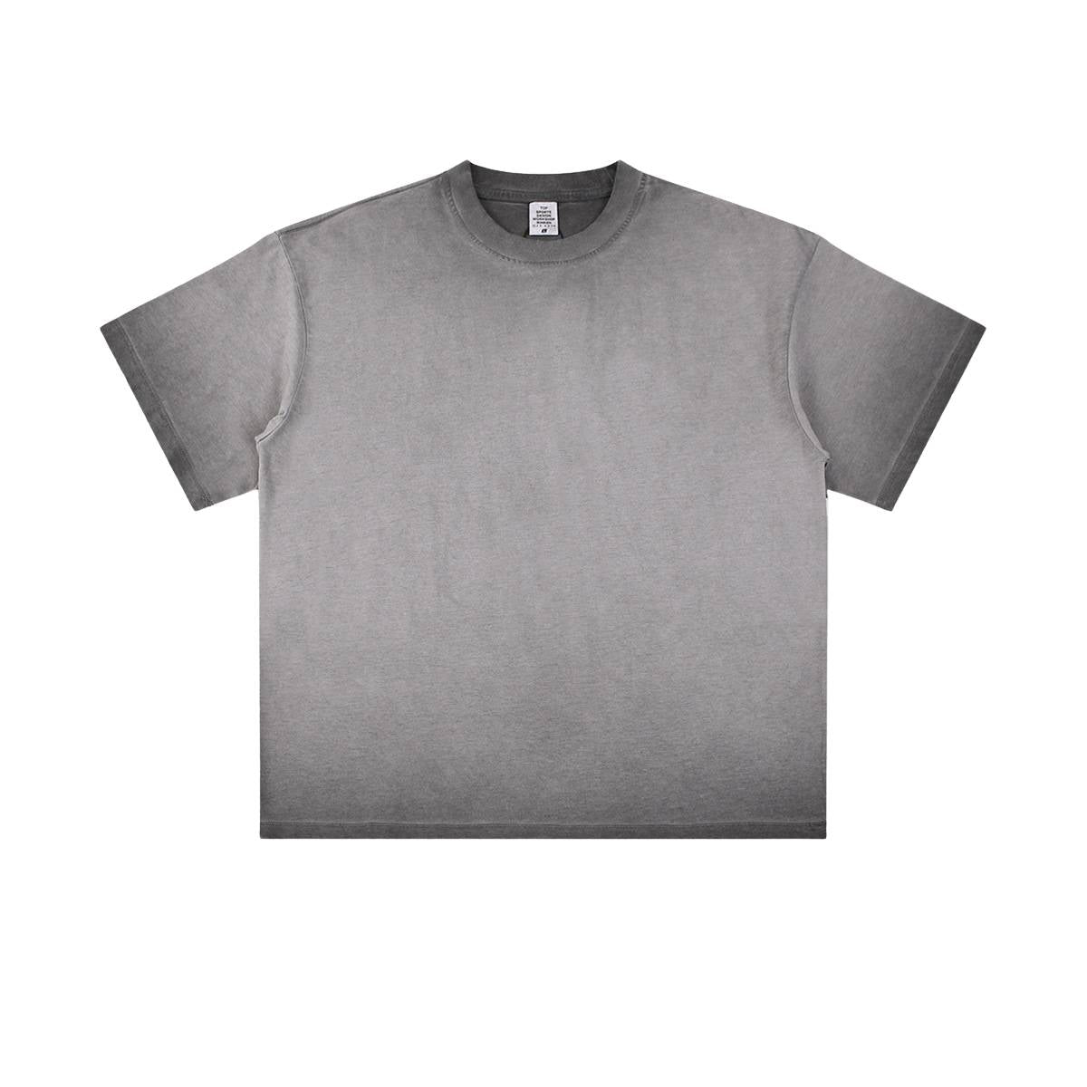 Camiseta desteñida con lavado a la piedra de 7.5 oz