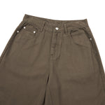 Retro Washed Baggy Straight-Leg Bermuda Shorts