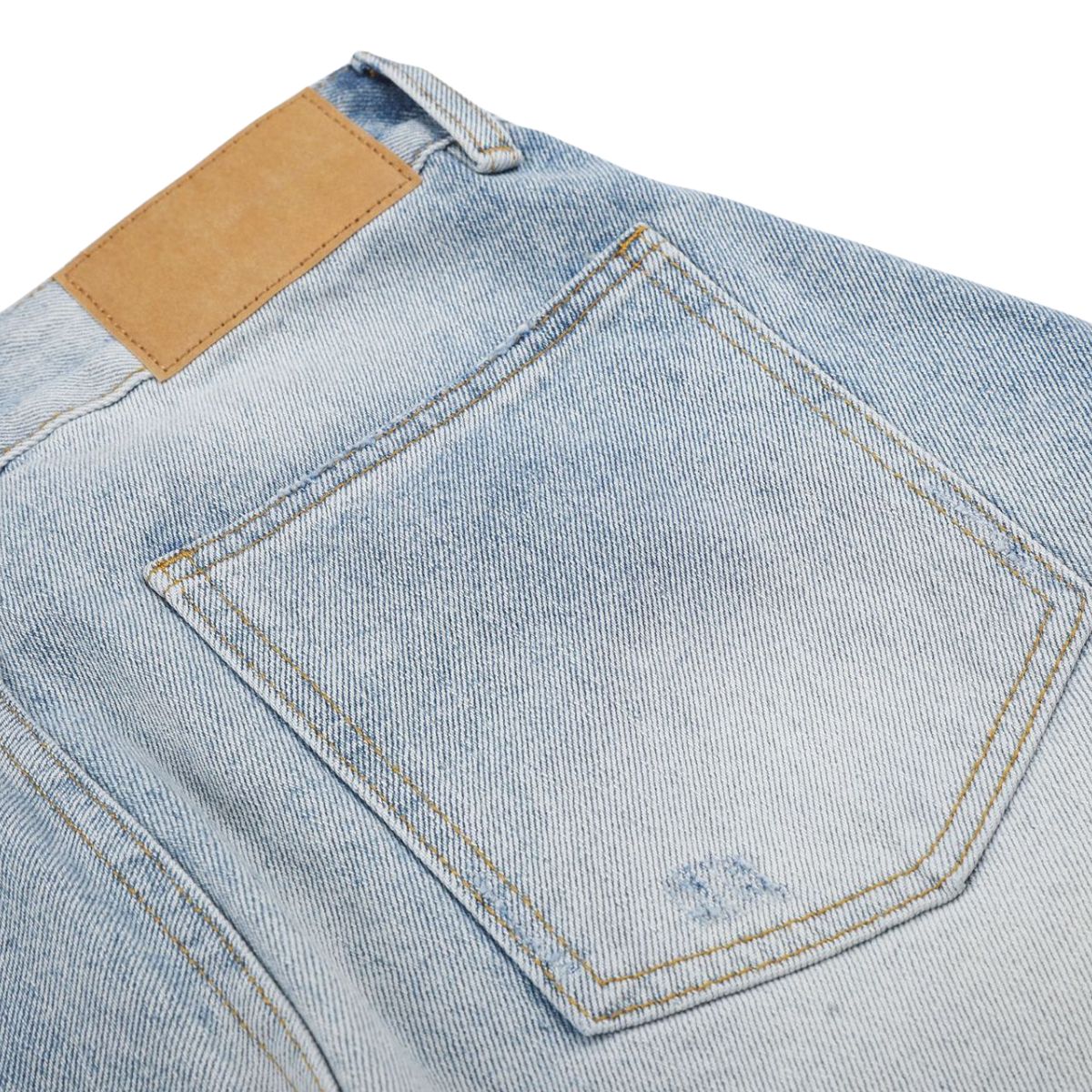 Vintage Distressed Relaxed Denim Shorts