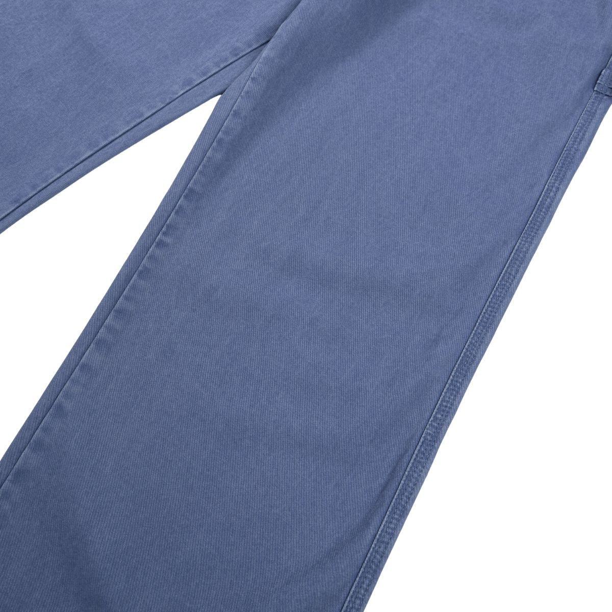 Vintage Washed Faded French‑Blue Wide‑Leg Pants