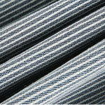 American Striped College Style Embroidered Denim Jacket