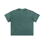Vintage Washed Boxy Relaxed Streetwear Tee