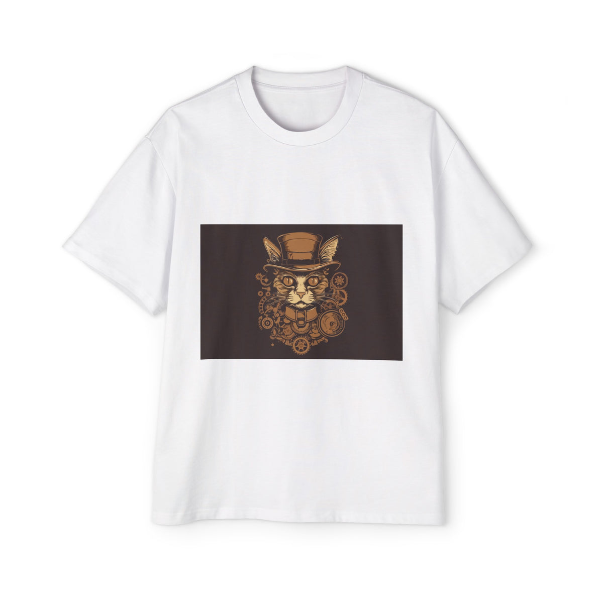 Steampunk Dog Vintage Graphic Tee-INNBLAC Fashion Apparel
