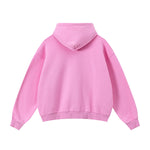 Soft Fleece Zip Up Hoodie Front Pockets