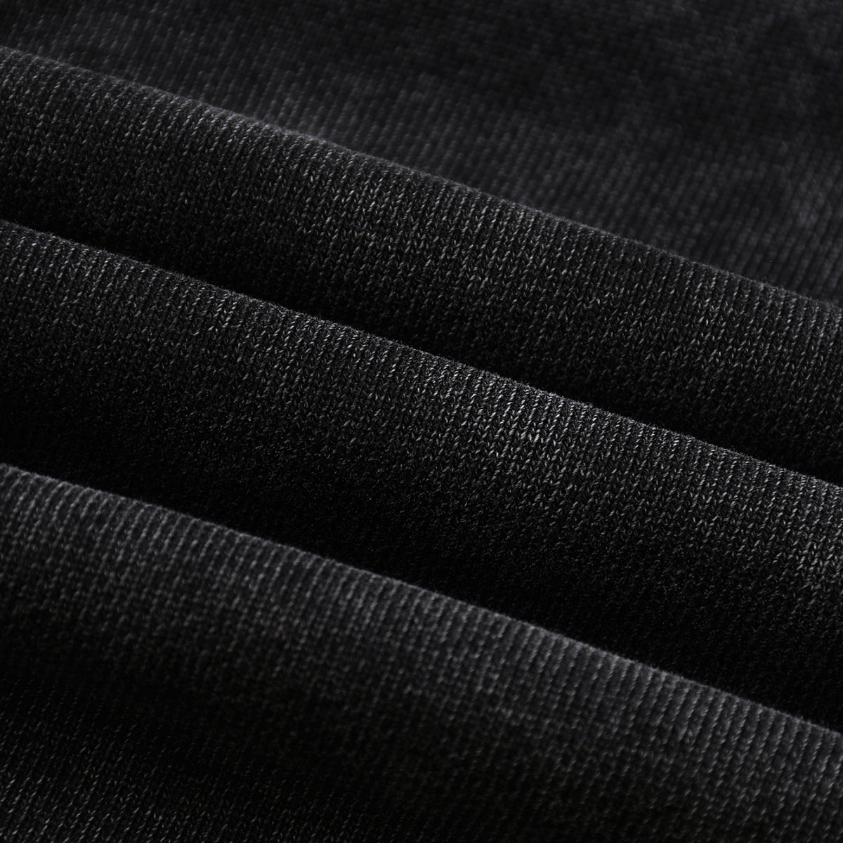 Stone-Washed Raw-Edge Sweat Shorts