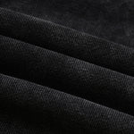 Stone-Washed Raw-Edge Sweat Shorts