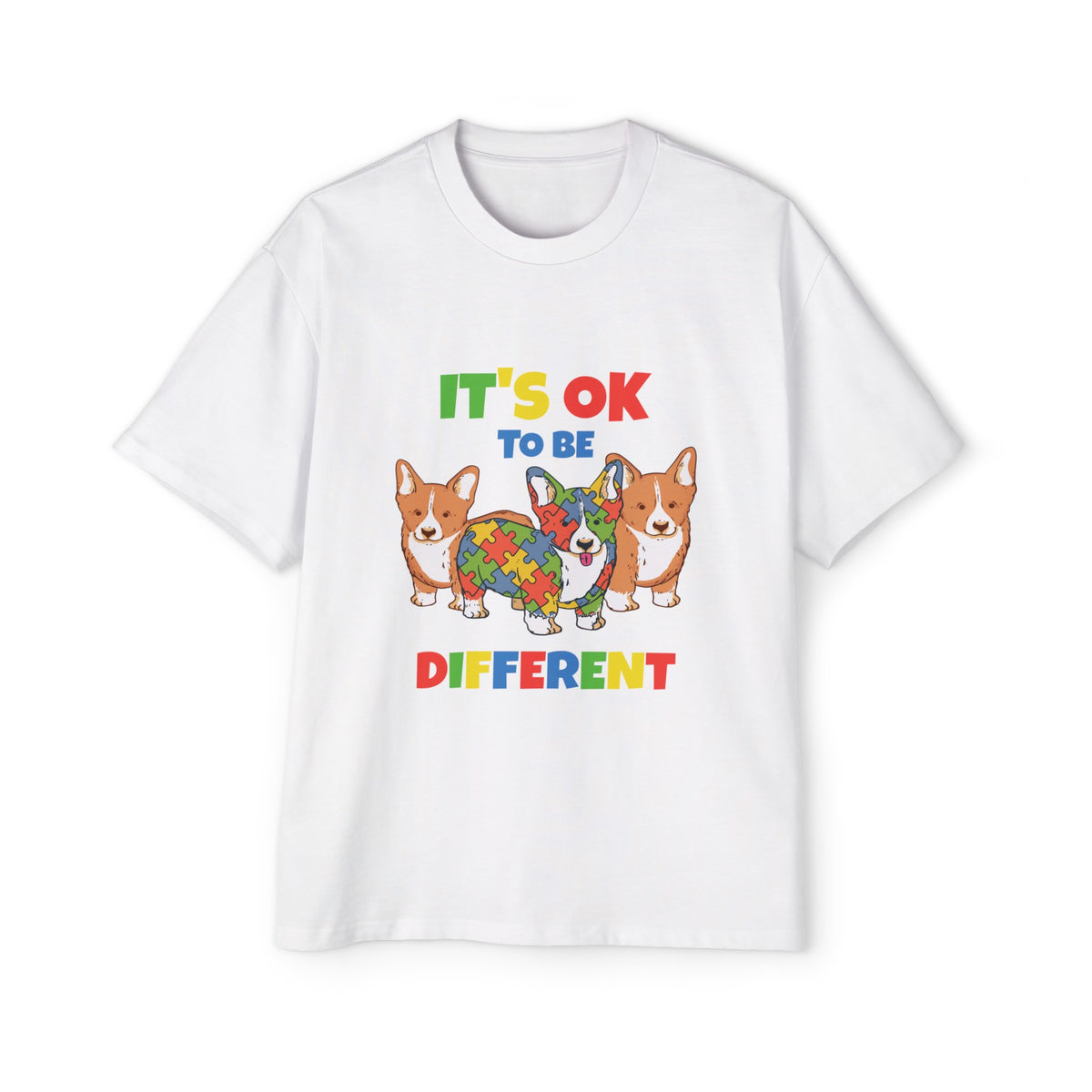 Different Puppies Graphic Tee-INNBLAC Fashion Apparel