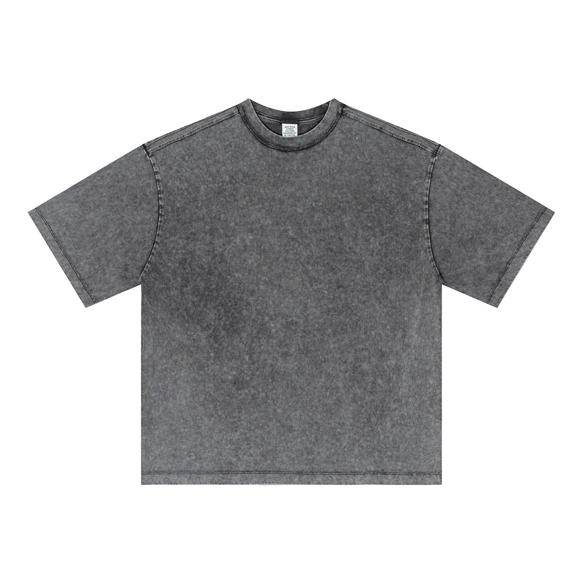 Washed Faded Reverse T Shirt 8.5oz