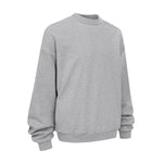 Brushed Fleece Soft Crewneck Pullover Sweatshirt