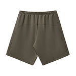 Knee-Length Fleece Baggy Sweatpants