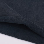 Distressed Raw Hem Crop Sweatshirt