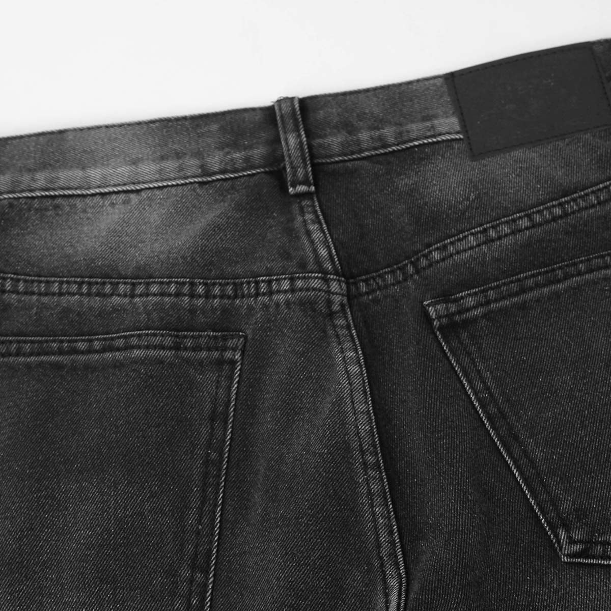 Wrinkle Wash Vintage Loose Jeans