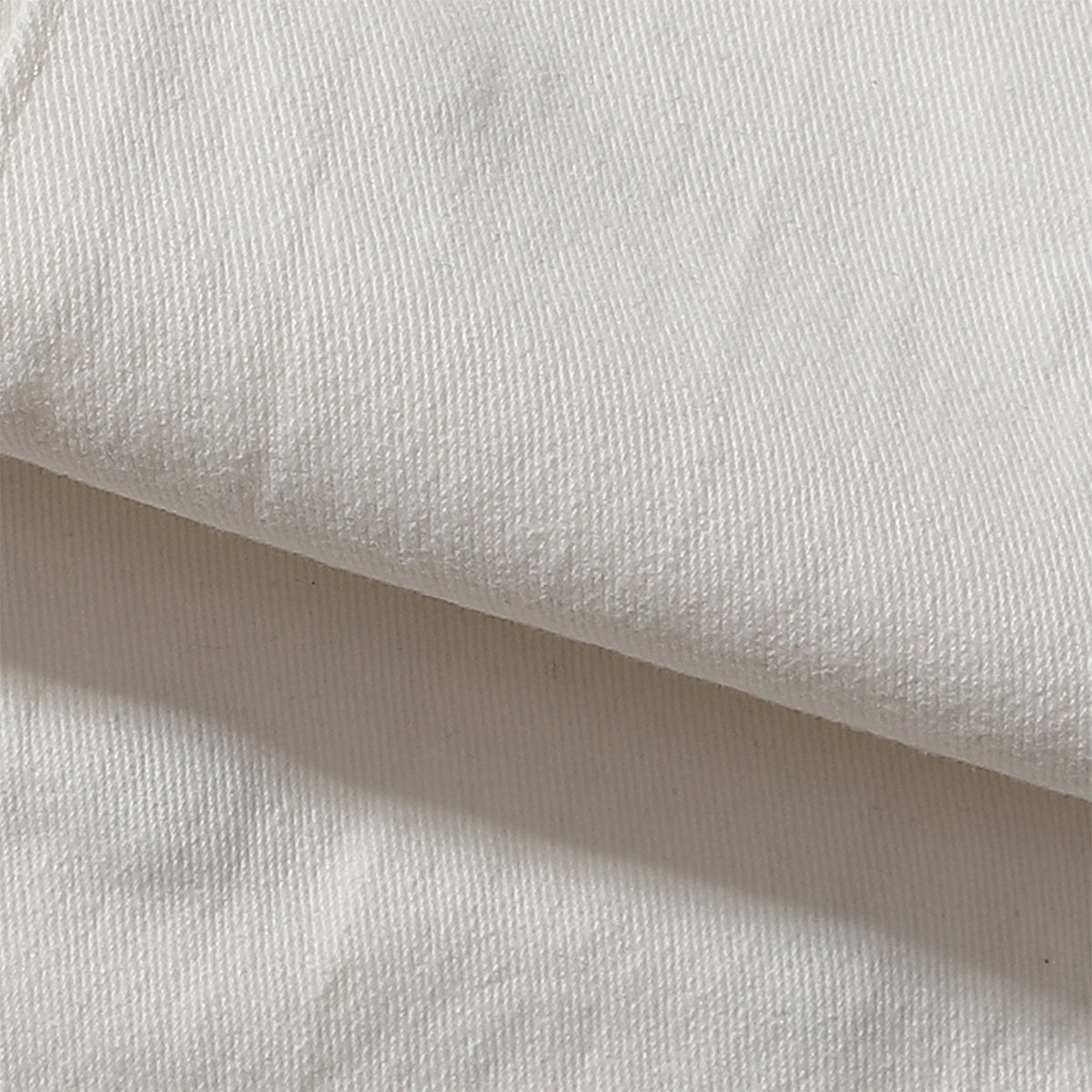 Snap Detail Slight Flared Hem Cargo Pants