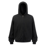 Fleece Lined Full Zip Front Hoodie