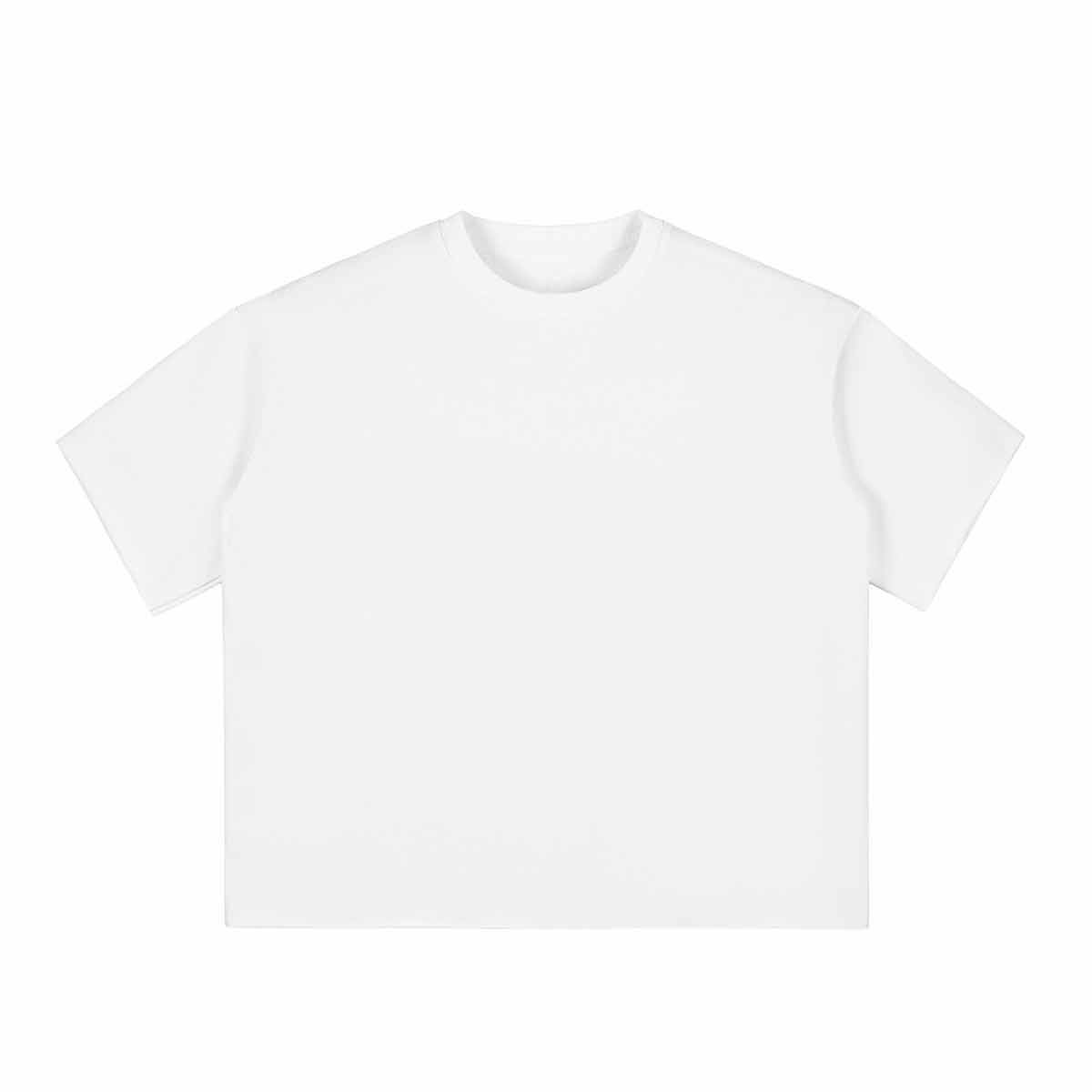 Heavyweight Raw edge Boxy T-Shirt 280gsm