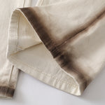 Contrast Edge Washed Wide-Leg Jeans