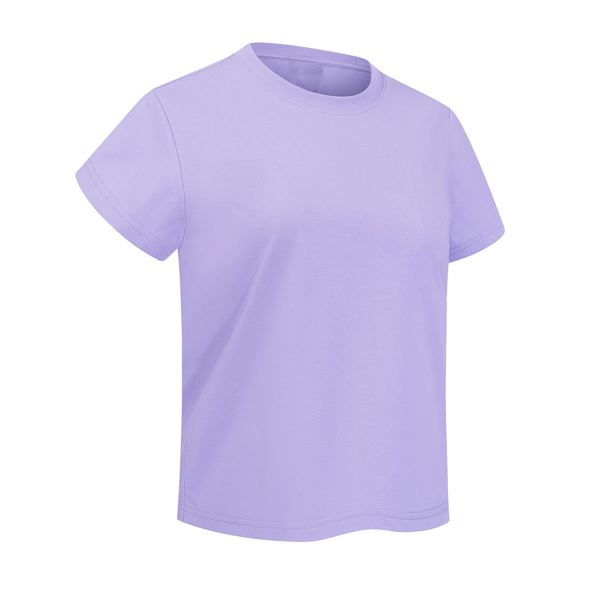 Classic Crew Neck Comfortable Versatile Everyday Tee