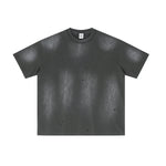 Acid Washed Distressed Reverse Tee 8oz