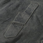 Shorts vaqueros con mariposas bordadas y adornados con perlas