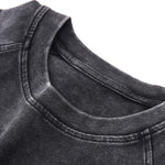 Raw Edge Stone Wash Muscle Tank 8.25oz