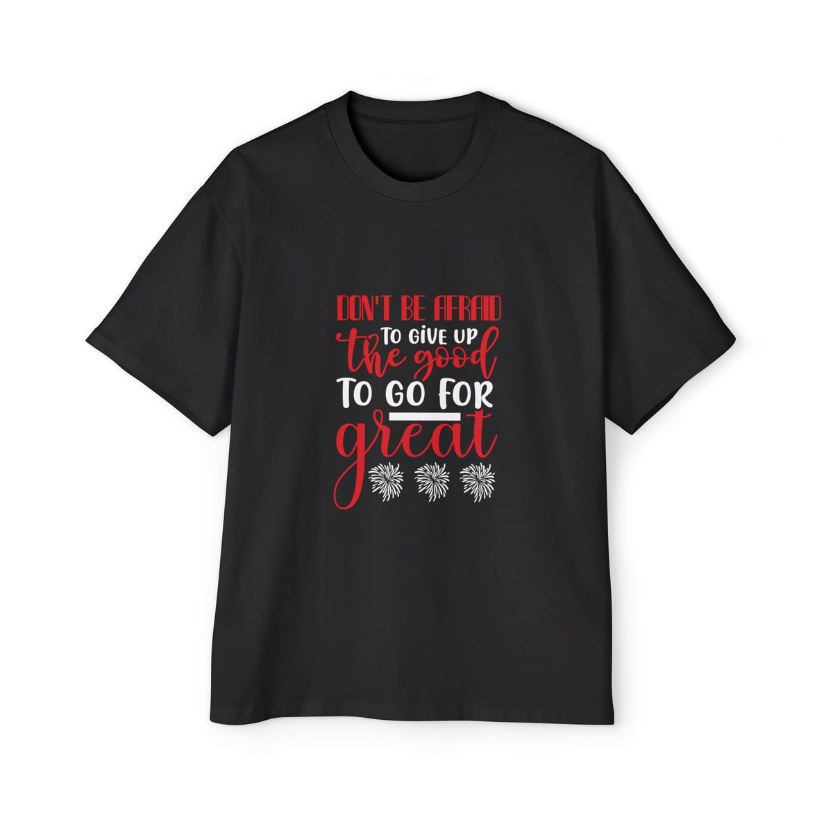 Positive Quote Graphic Tee-INNBLAC Fashion Apparel