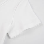 Women's Solid-Color Boat-Neck Cotton T-Shirt 210gsm