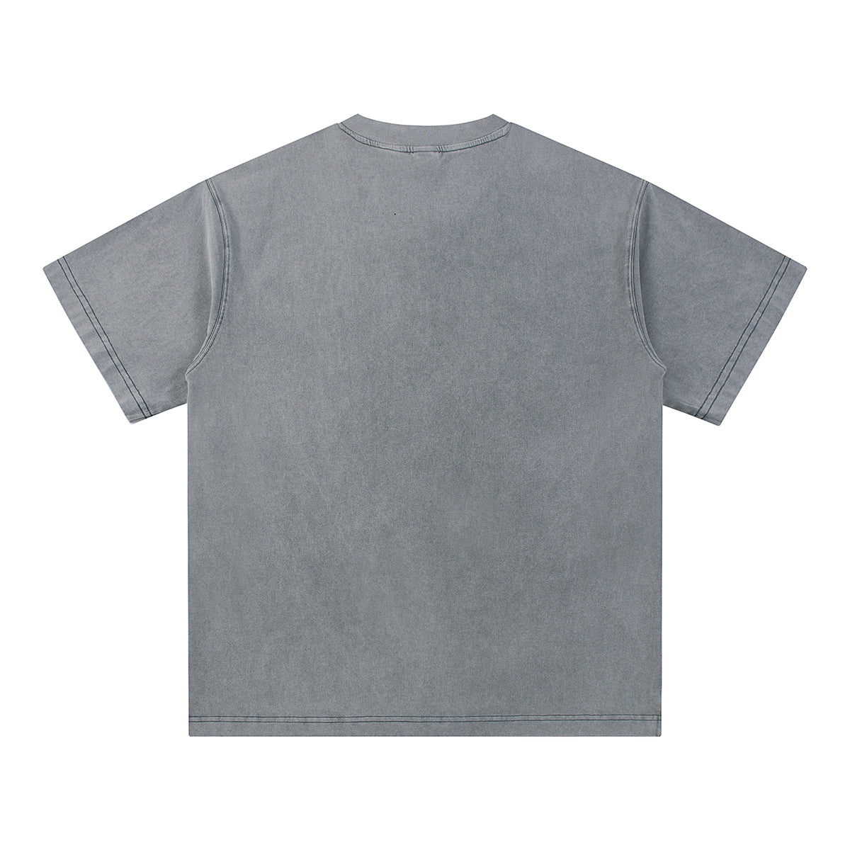 Men's Casual Washed V-Neck T-Shirt 270gsm