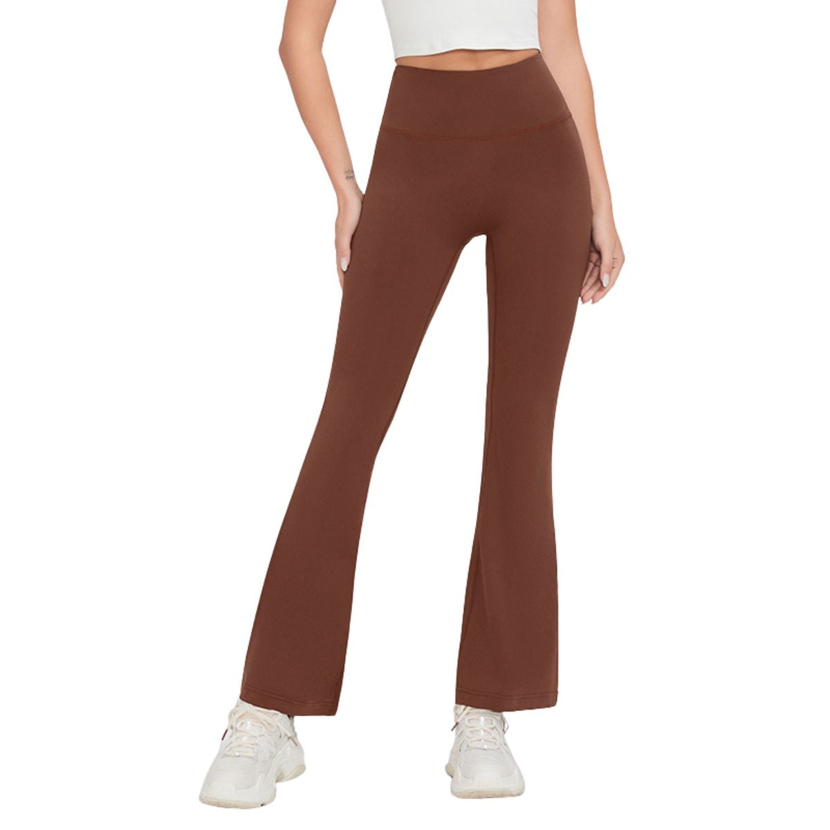 Women's High Waist Flare Yoga Pants Butt Lifting Leggings
