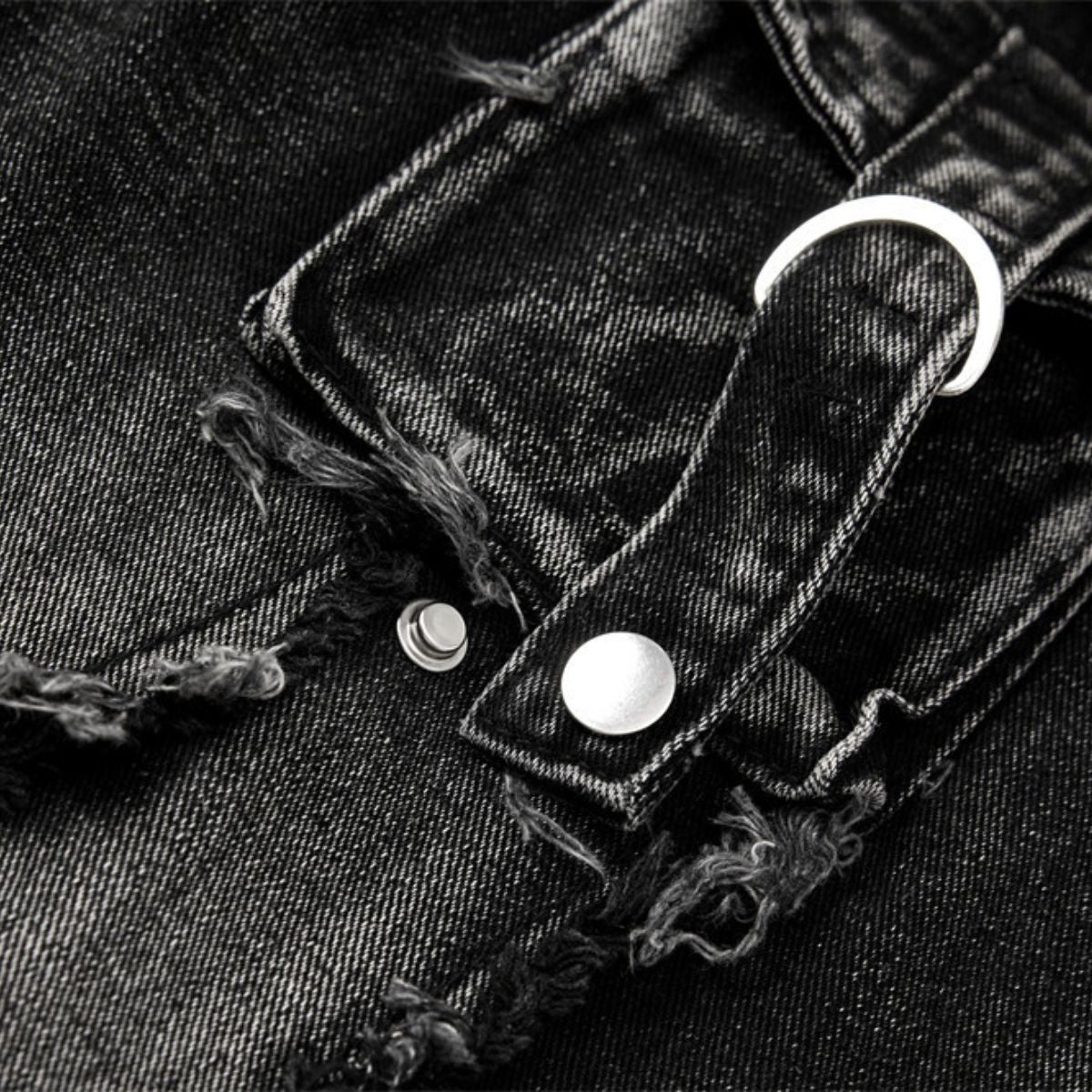 Smoke Rise Y2K Raw Edge Bootcut Jeans