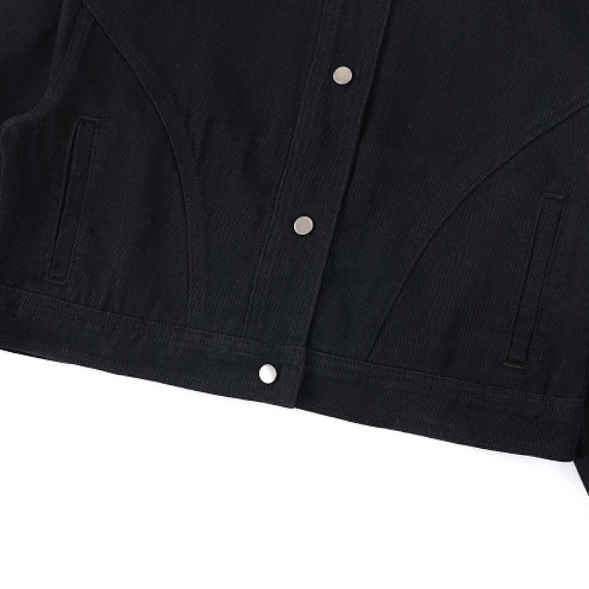 420G Vintage Cropped Slim Fit Denim Jacket