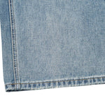 High Street Gradient Washed Whiskered Wide Leg Denim Jeans