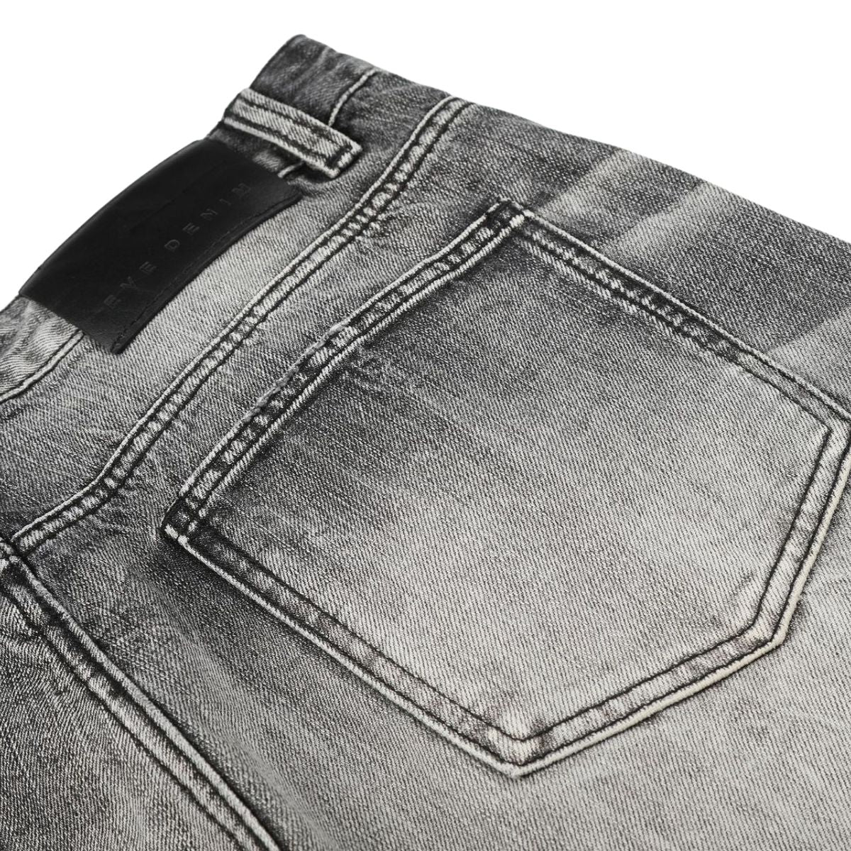 Vintage Washed Straight Leg Jeans