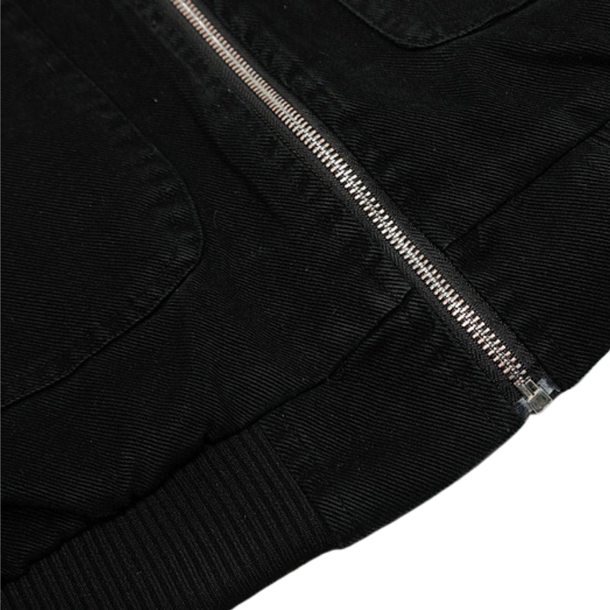 Vintage Washed Hooded Denim Work Jacket for Men