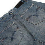 Men's Punk Vintage Washed Loose Wide-Leg Straight Jeans