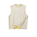 Loose Fit Contrast Muscle Tank 7.8oz