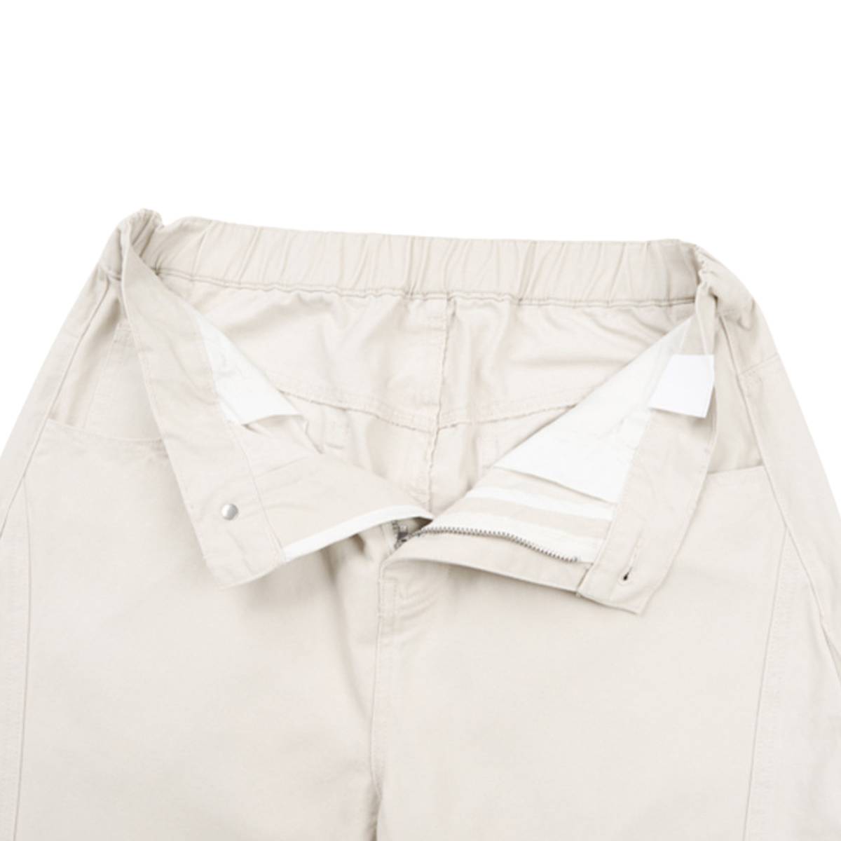 High Waist Structured Seam Relaxed Draped Wide Leg Pants