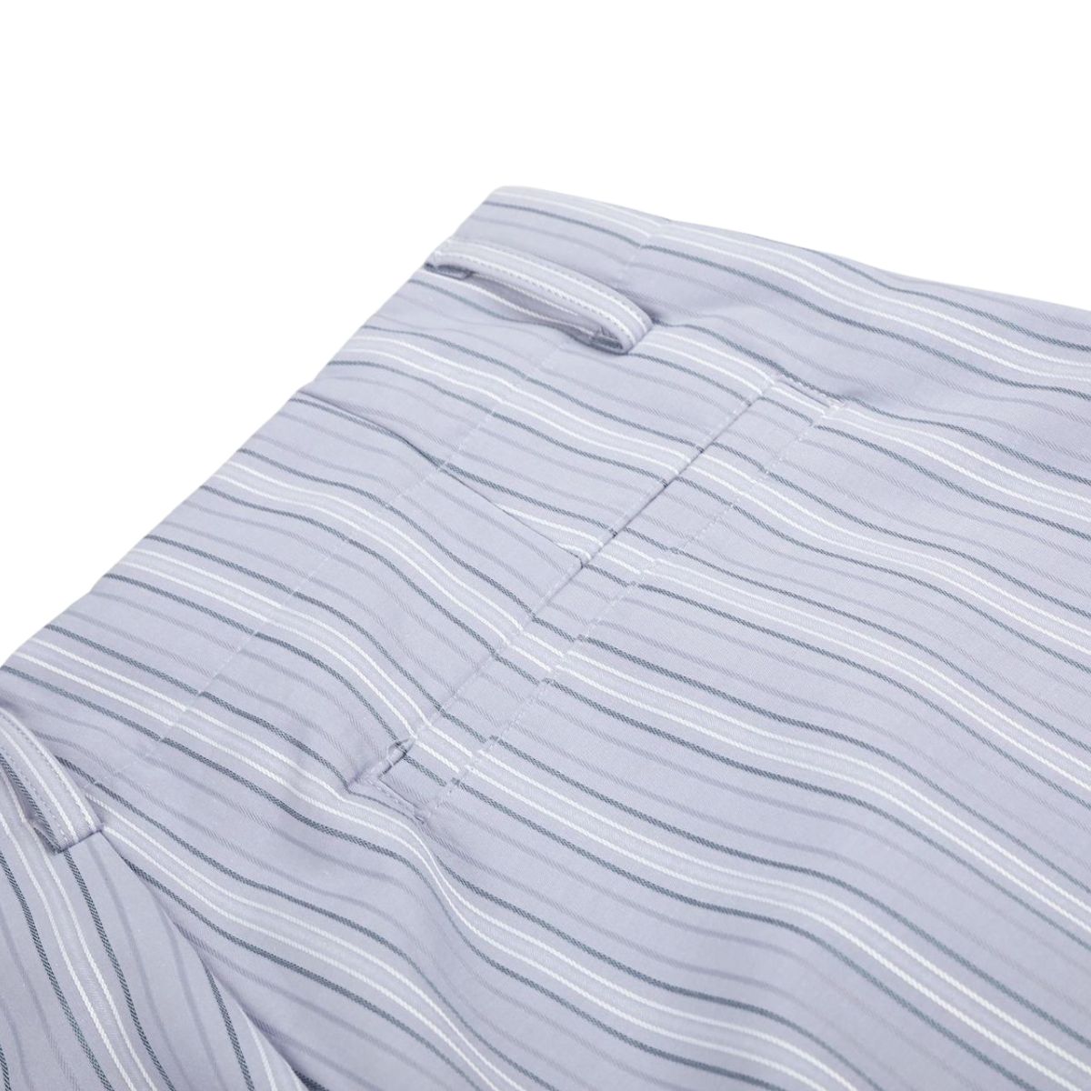Vintage Contrast‑Stripe Pleated Relaxed Wide‑Leg Casual Trousers