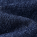 Square-Neck Denim Gathered Waist Maxi Dress