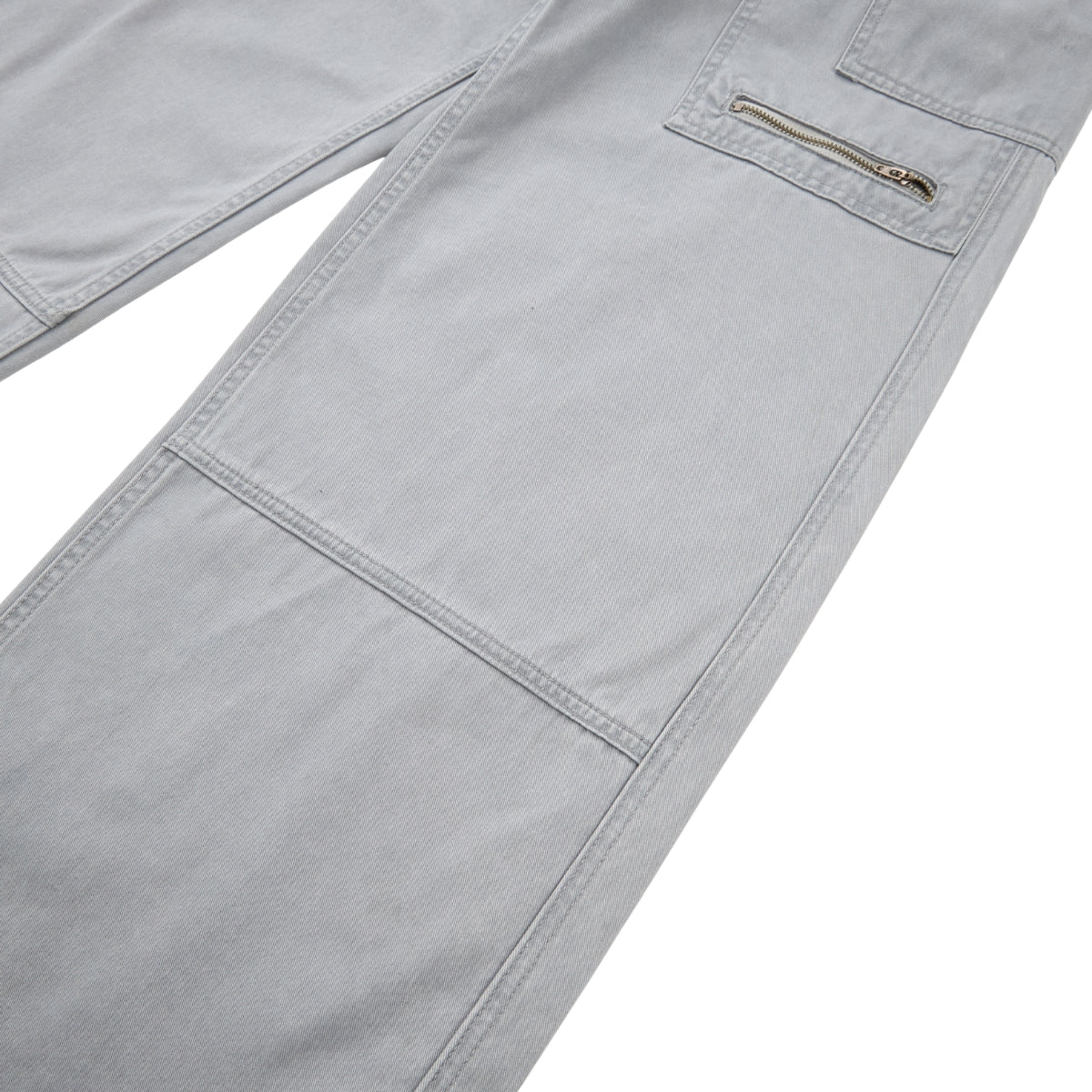 Multi-Pocket Baggy Utility with Zipper Detail Cargo Pants