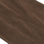 Ins Style Washed Corduroy Striped Relaxed Wide Leg Pants