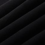 Black Washed Cotton Ripped Sweatshirt