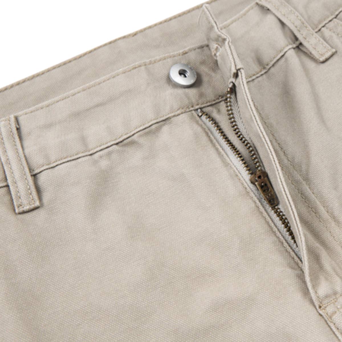 Pantalones de algodón con pierna ancha y color liso