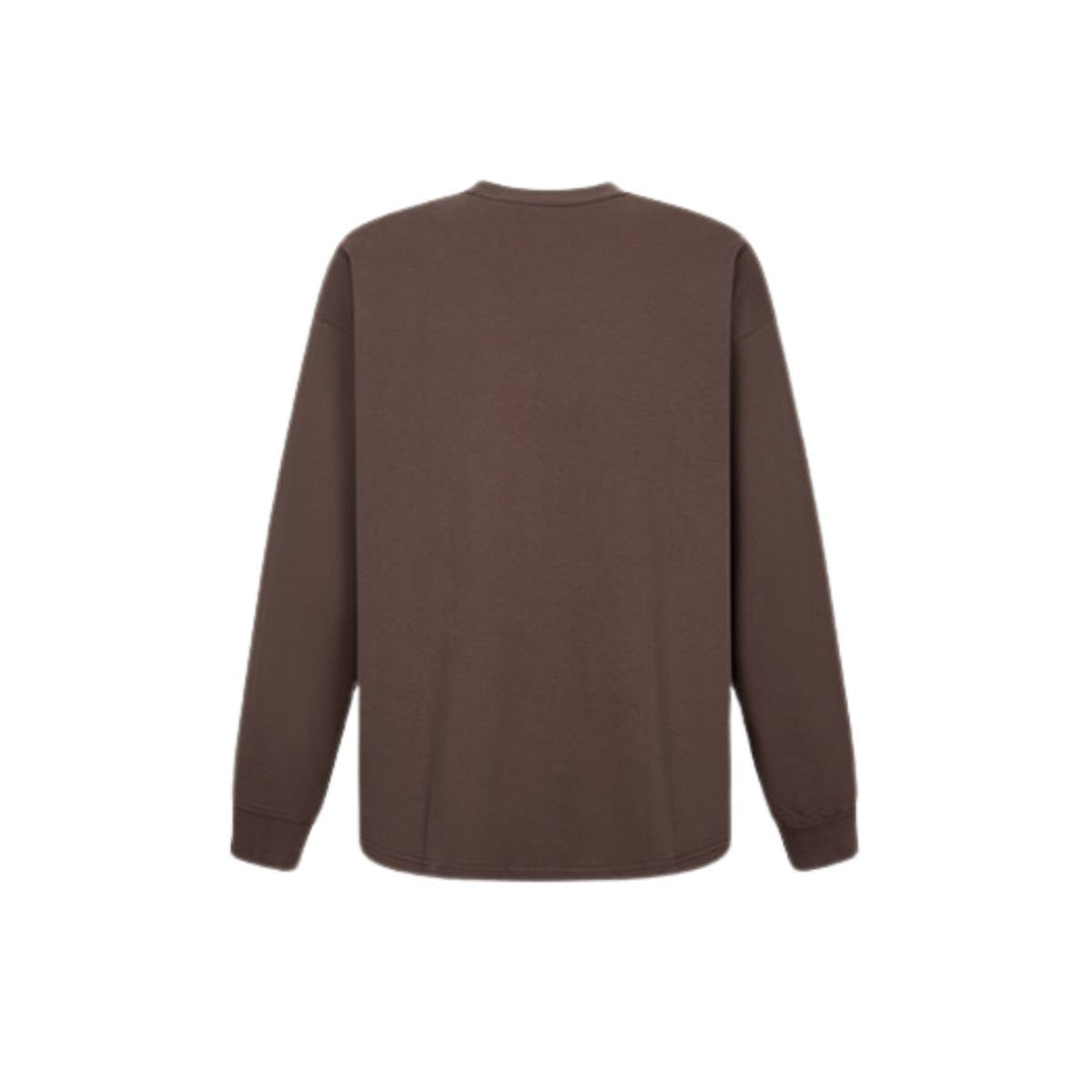 Vintage Loose Fit Heavyweight Cotton Long-Sleeve T-Shirt