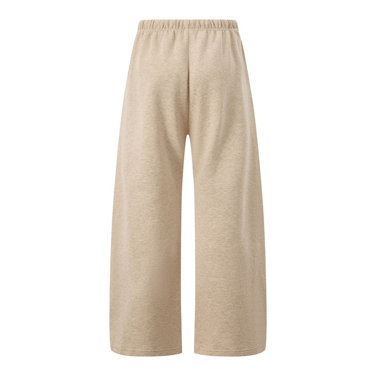 Quiet‑Luxury Old‑Money Heather Tailored Straight‑Leg Trousers