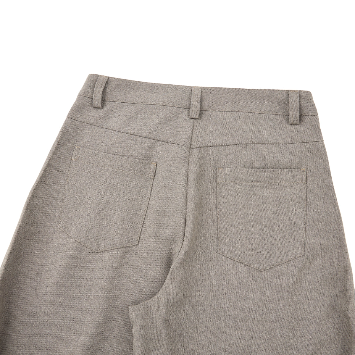 Double-Pleat Baggy Wide-Leg Trousers