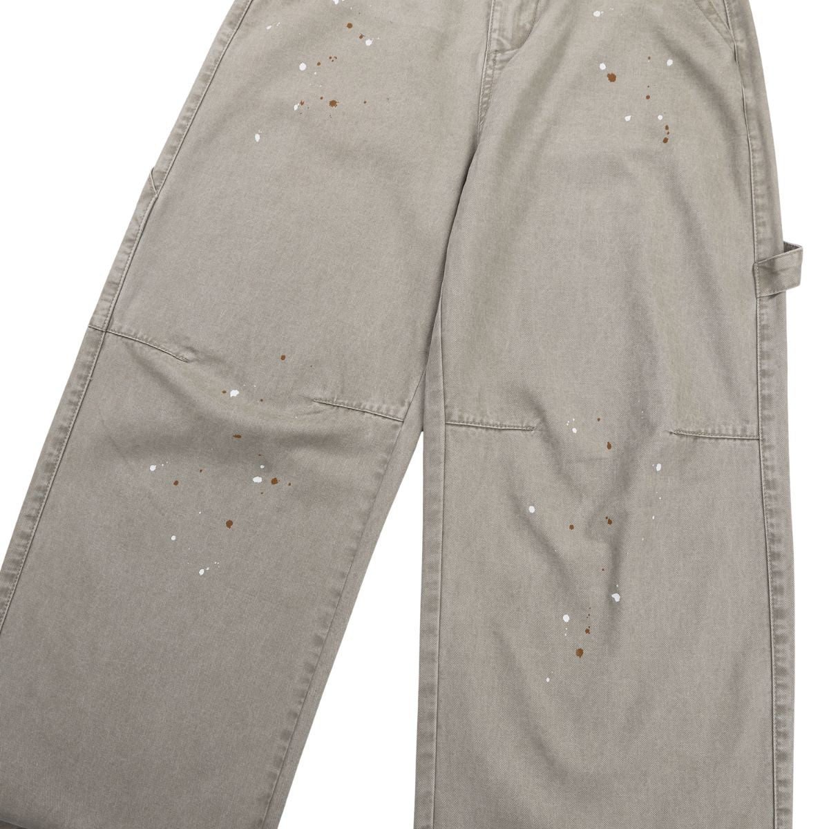 Splash Ink Loose Straight Lumber Pants