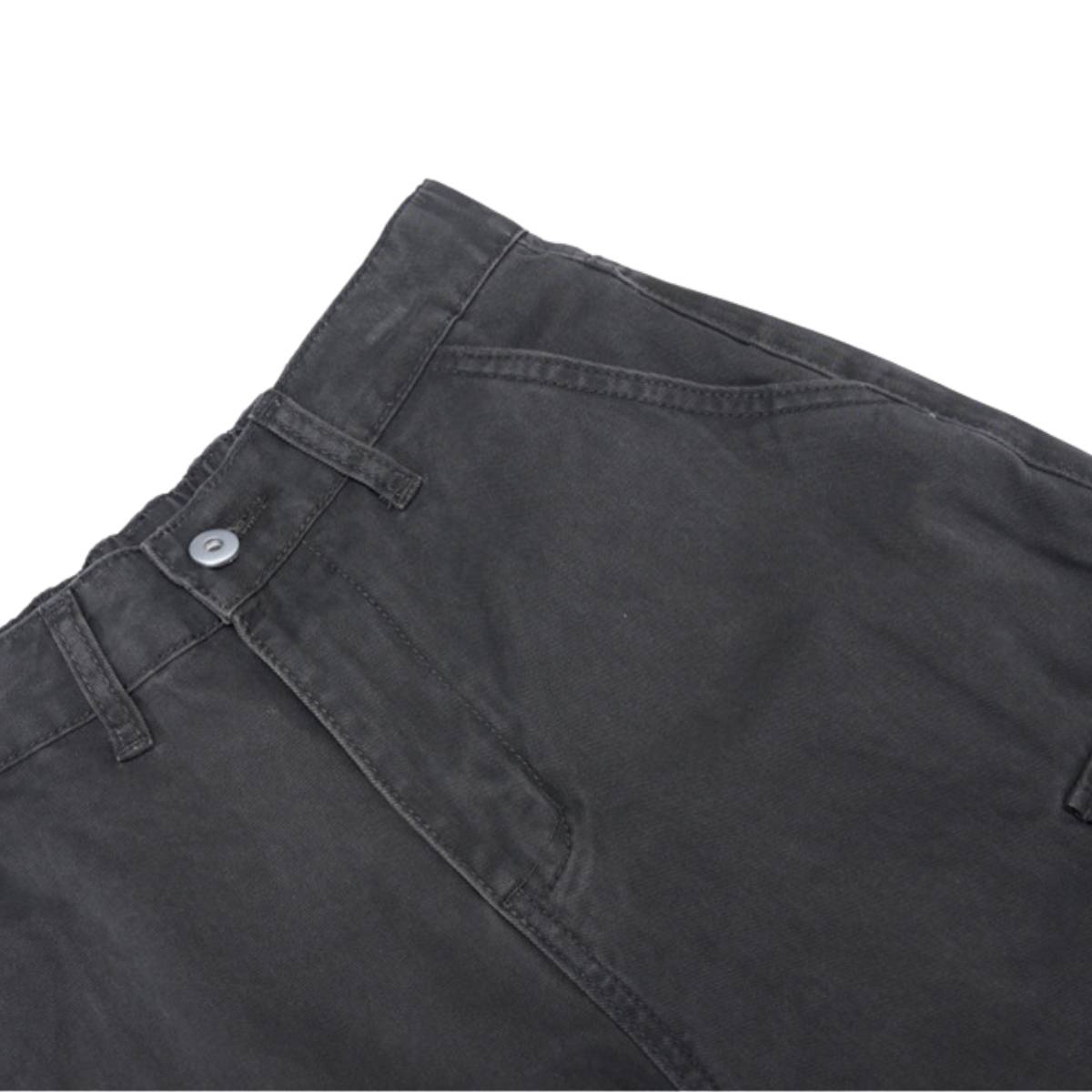 Washed Vintage Distressed High Waist Relaxed Wide Leg Draped Pants