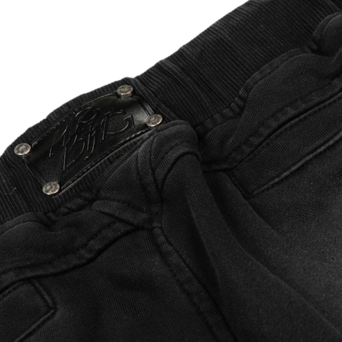 Streetwear Washed Gradient Big Pocket Baggy Wide-Leg Jogger Trousers